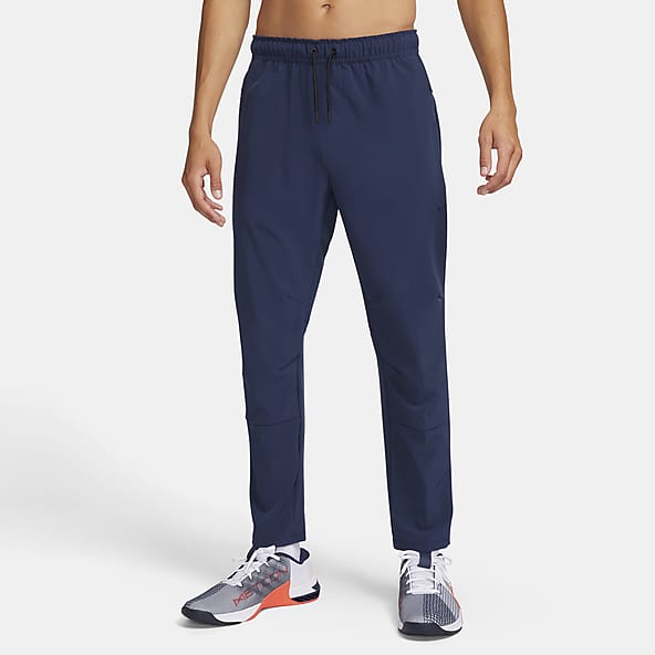 Nike dri fit navy blue track pant cheap